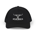 Outlaw Indian Co. Skull Trucker Cap — Distressed Western Snapback Hat