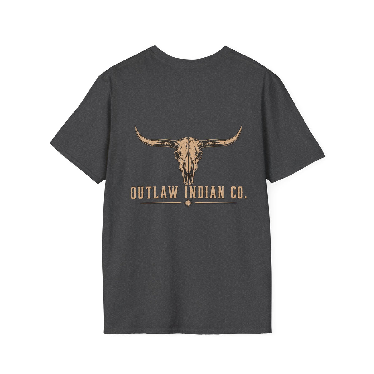 Unisex Longhorn Minimalist Tee — Small Chest Logo