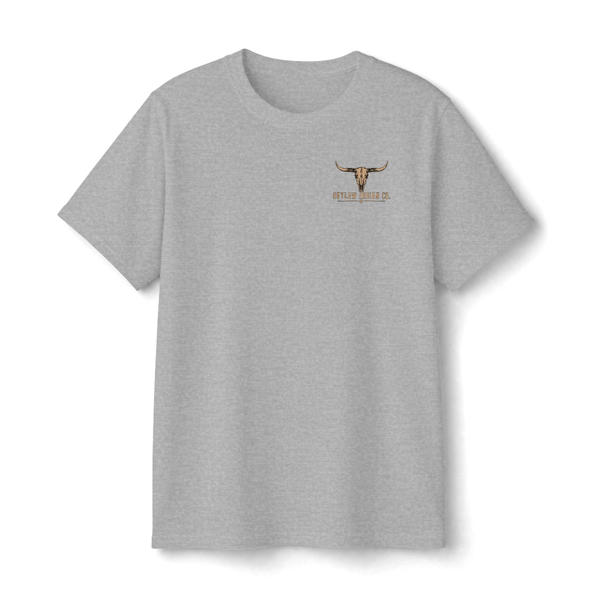 Youth Tee — Outlaw Indian Co. Longhorn Skull Graphic