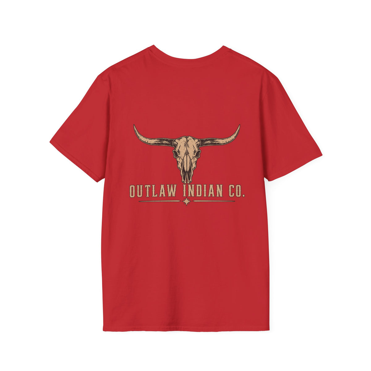 Unisex Longhorn Minimalist Tee — Small Chest Logo