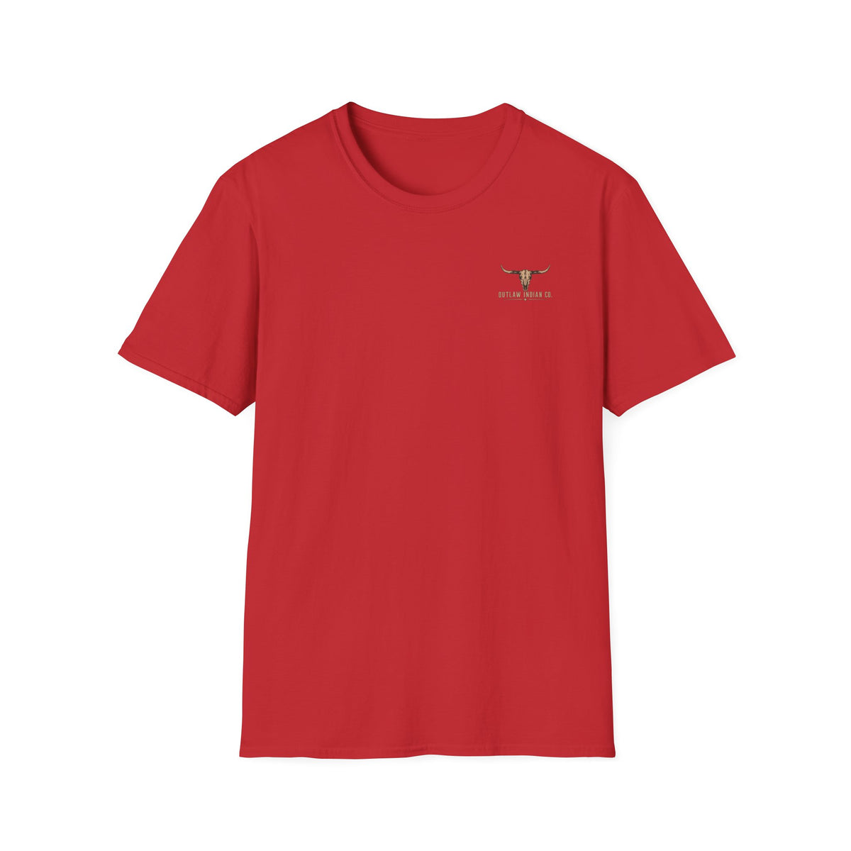 Unisex Longhorn Minimalist Tee — Small Chest Logo