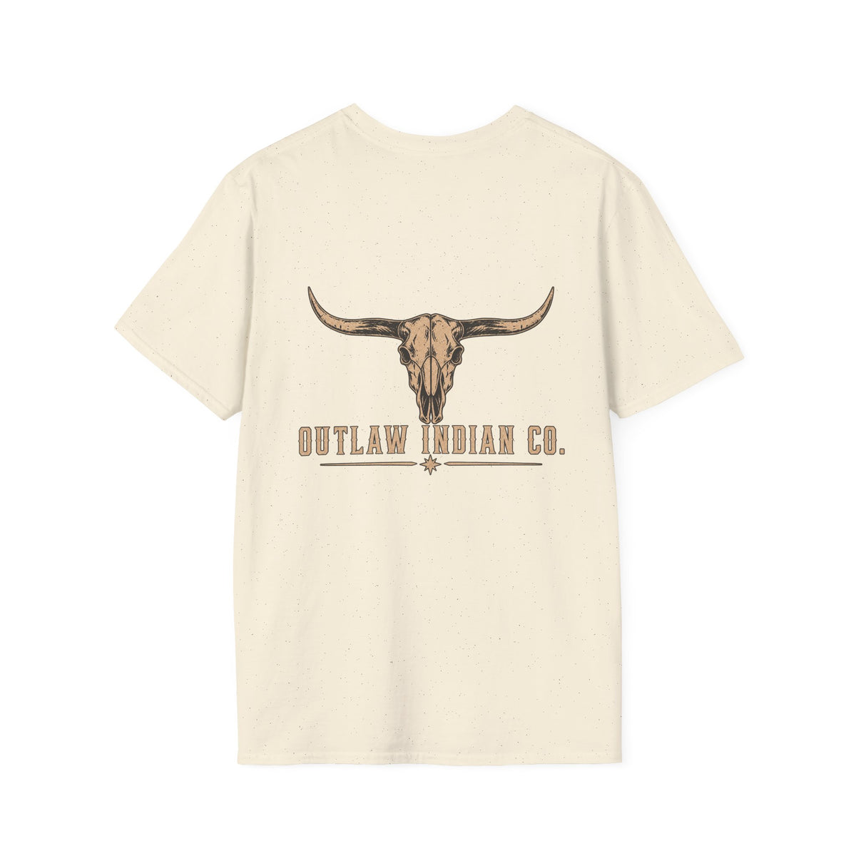 Unisex Longhorn Minimalist Tee — Small Chest Logo