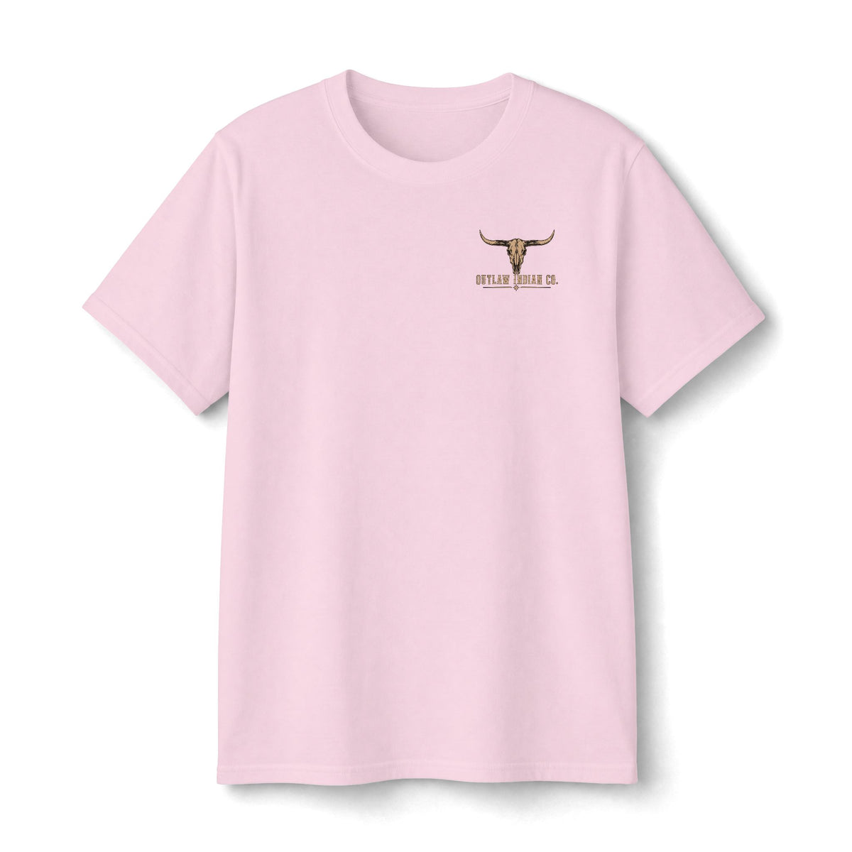 Youth Tee — Outlaw Indian Co. Longhorn Skull Graphic
