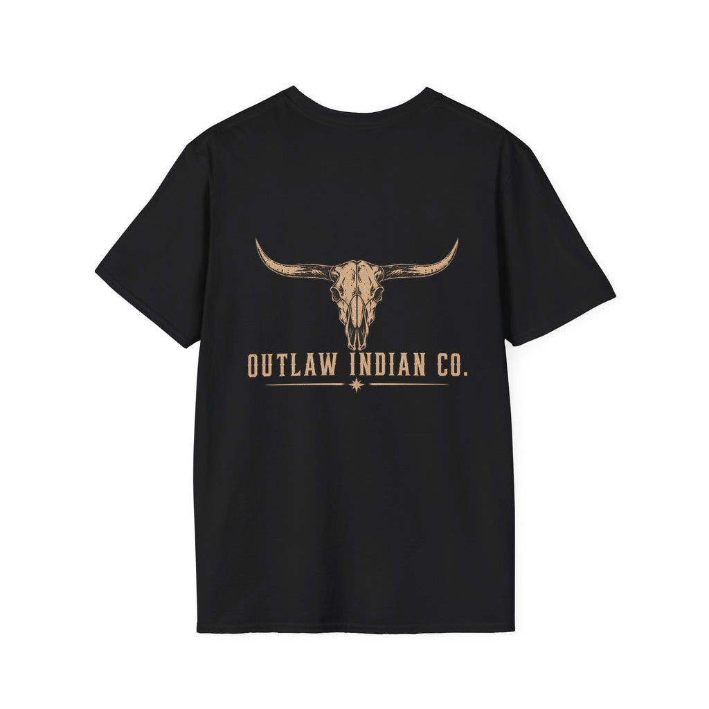 Unisex Longhorn Minimalist Tee — Small Chest Logo
