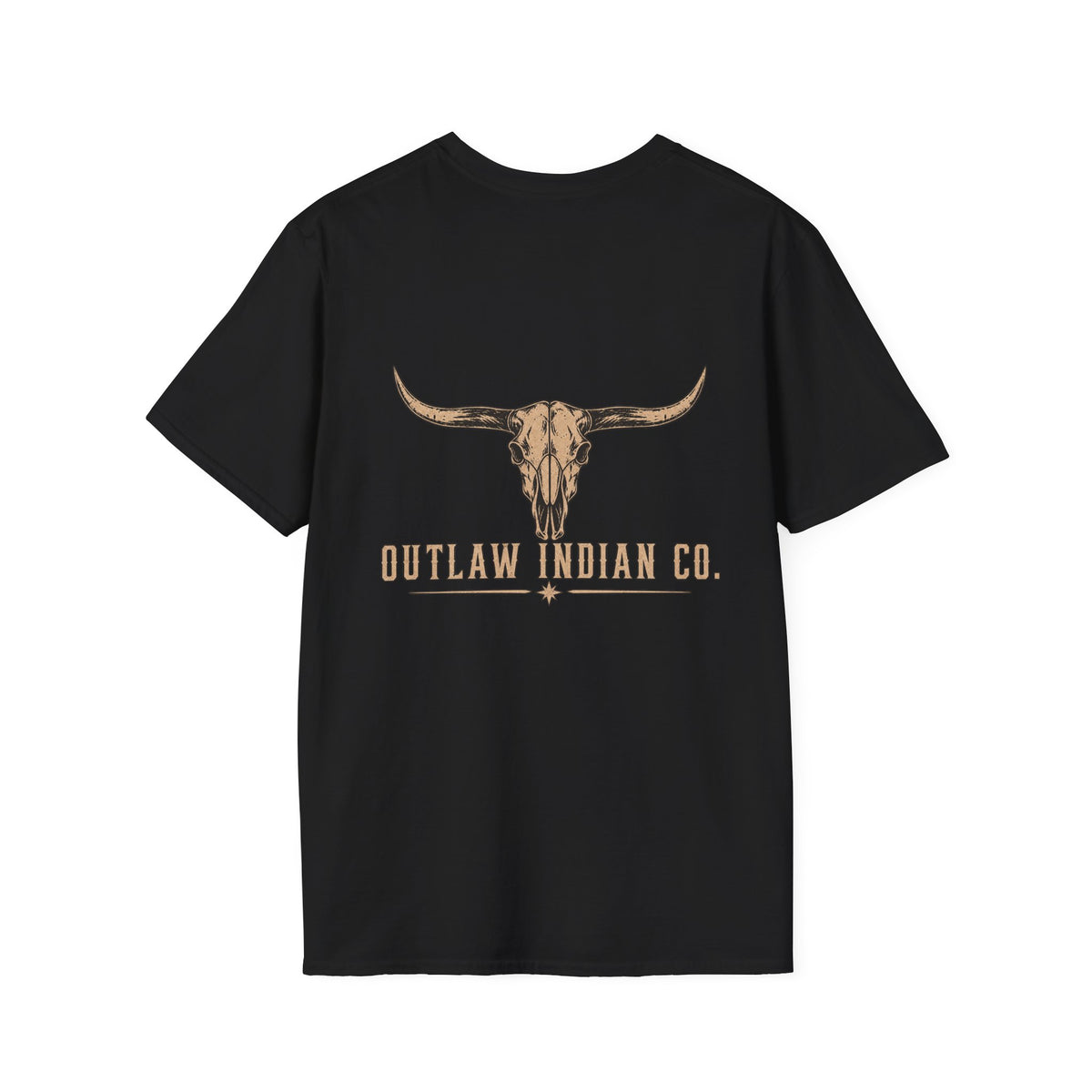 Unisex Longhorn Minimalist Tee — Small Chest Logo