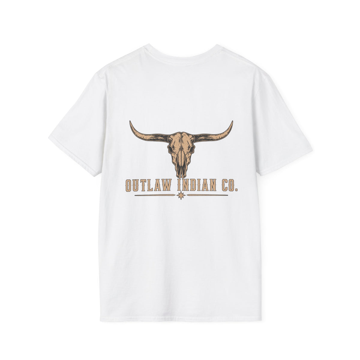 Unisex Longhorn Minimalist Tee — Small Chest Logo
