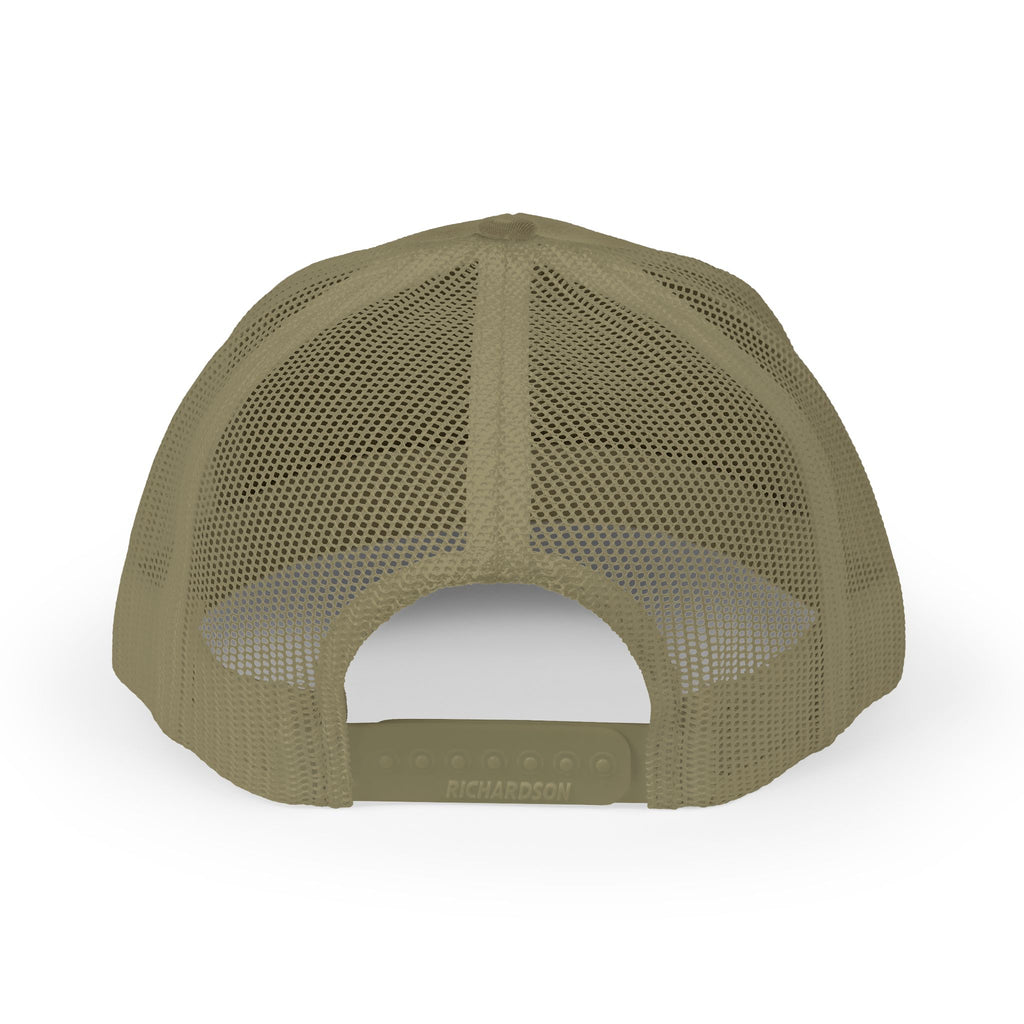 Outlaw Indian Co. Skull Trucker Cap — Distressed Western Snapback Hat