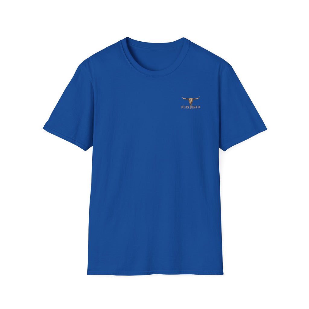 Unisex Longhorn Minimalist Tee — Small Chest Logo