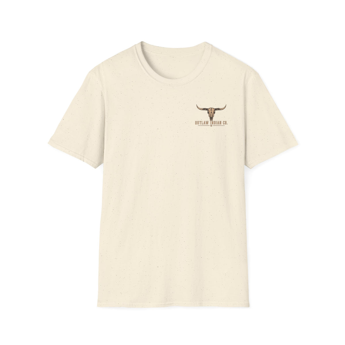 Longhorn Logo T-Shirt — Outlaw Indian Co. Western Graphic Tee