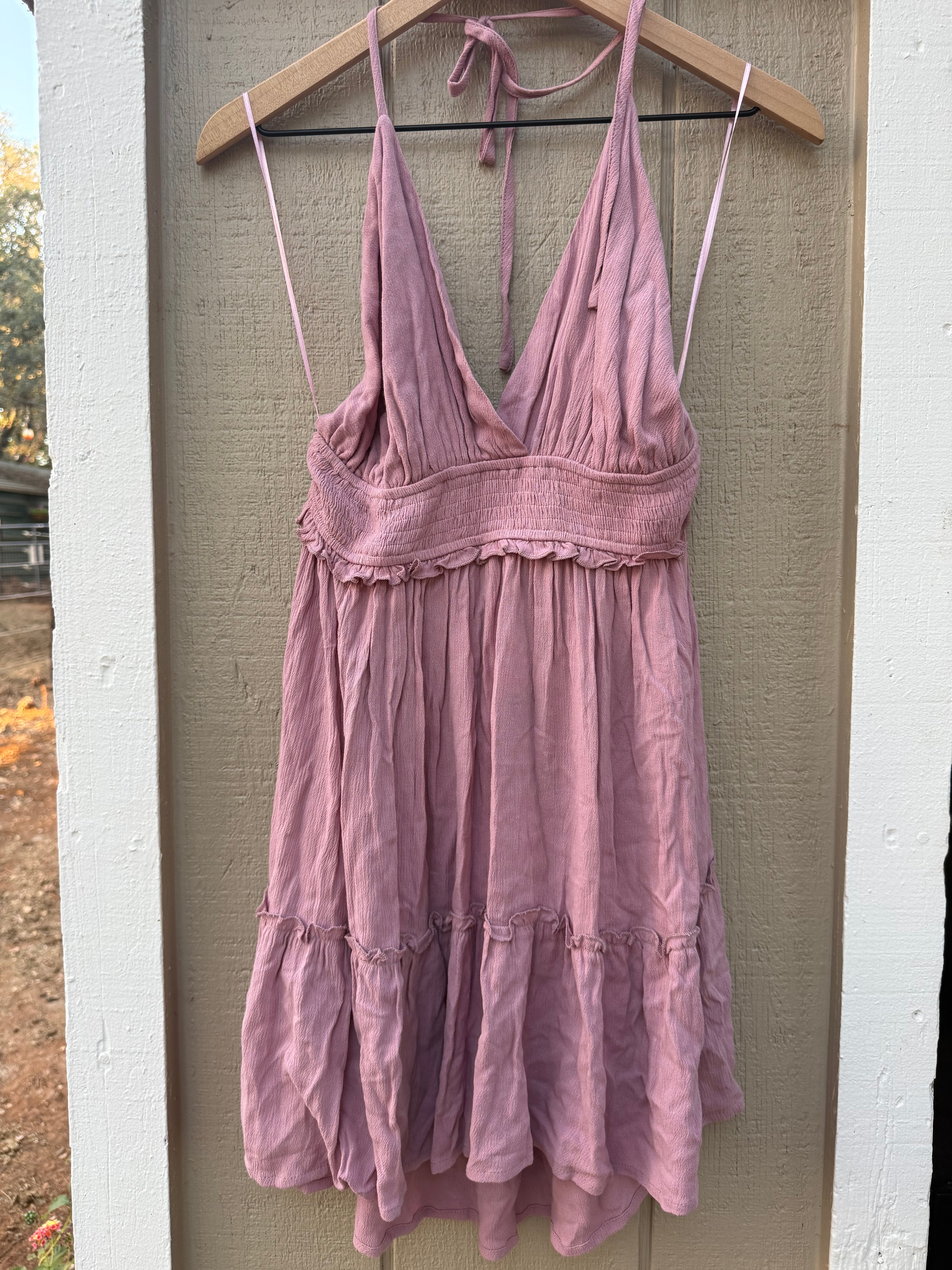 Halter Tie Dress